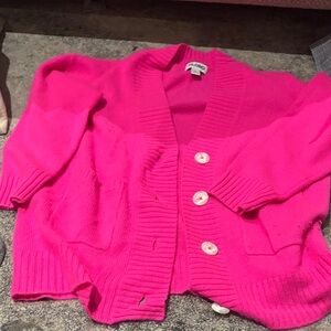 Aldo Women's Bold Pink Cardigan